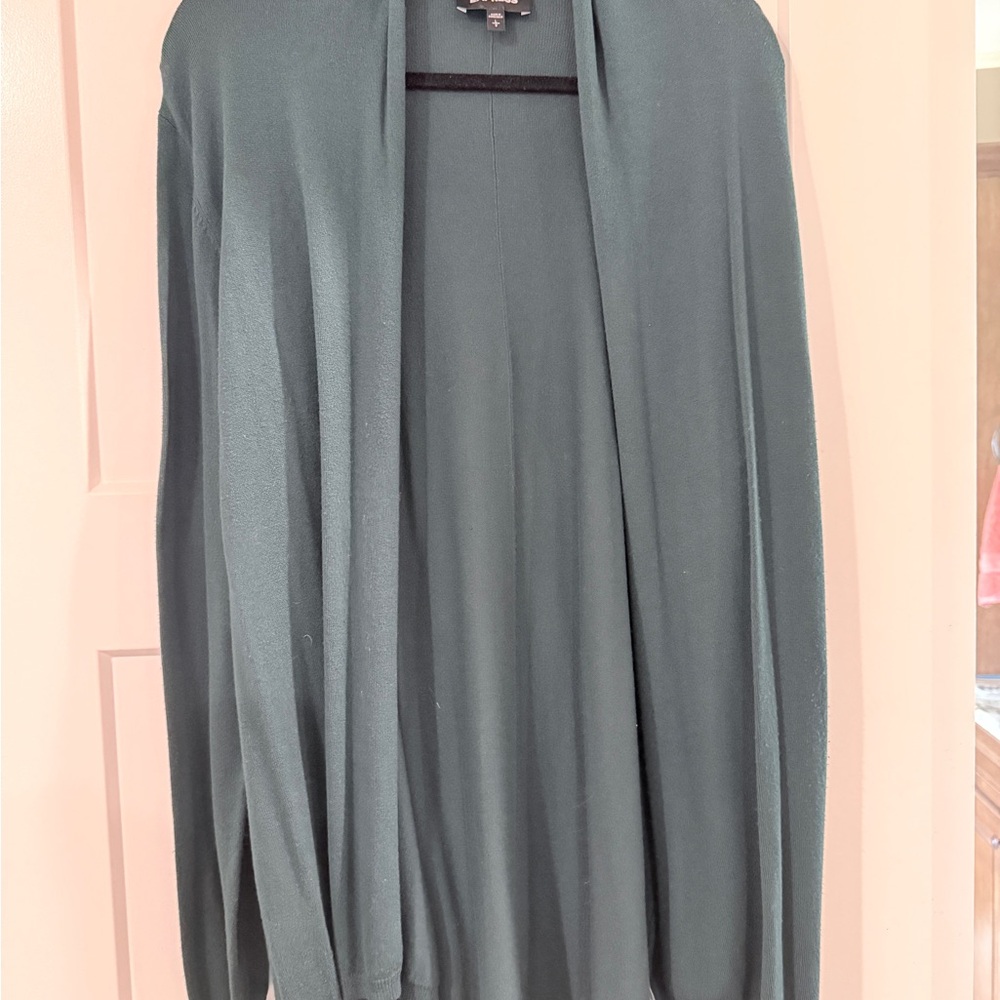 Express Dark Green Women's Cardigan